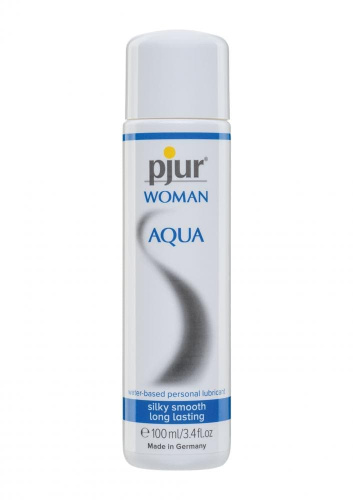 Pjur Woman Aqua зволожуючий лубрикант для жінок, 100 мл