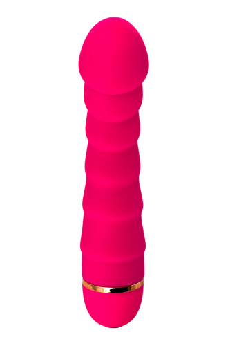 A-Toys By Toyfa - Ребристый вибратор для точки G, 16х3 см