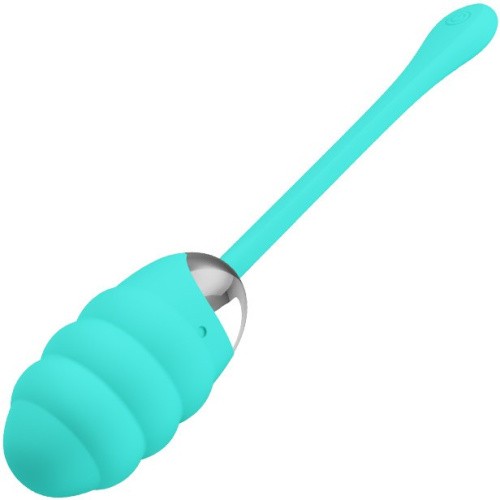 LyBaile Pretty Love Franklin Vibrating Egg Mint - Виброяйцо из силикона, 19.1х3.6 см (мятный)