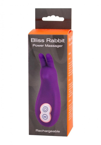 Seven Creations Bliss Rabbit Power Massager - мини вибратор для клитора, 11,5 см