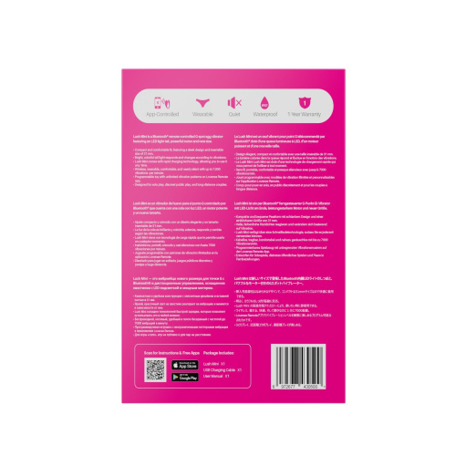 Віброяйце зі смарт управлінням Lovense Lush 4 Mini - купити в Україні | Секс шоп SEX-SHOP.ua