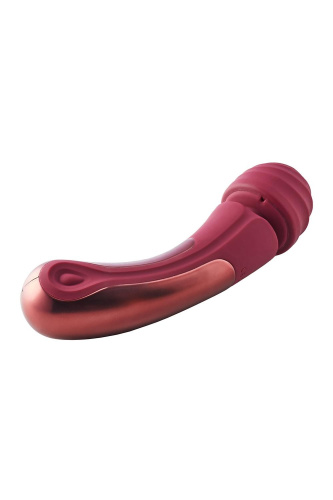 Dream Toys Dinky Curved Wand Jacky O - Вибратор микрофон, 23 см (бордовый)