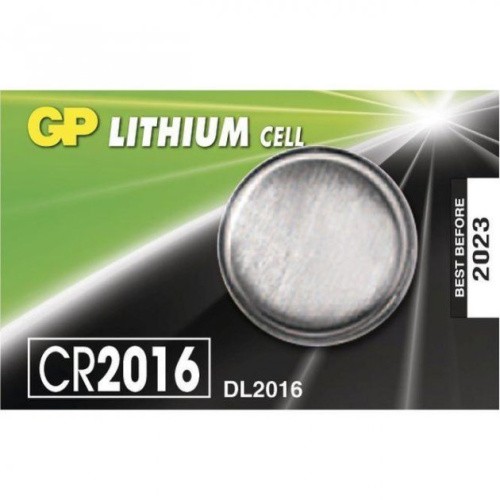 GP Lithium Cell - Батарейка CR2016 (DL2016, 3V), 1 шт - sex-shop.ua