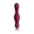 Rocks Off Ruby Glow - Вибромассажер, 18.6х3.2 см (бордо) - sex-shop.ua