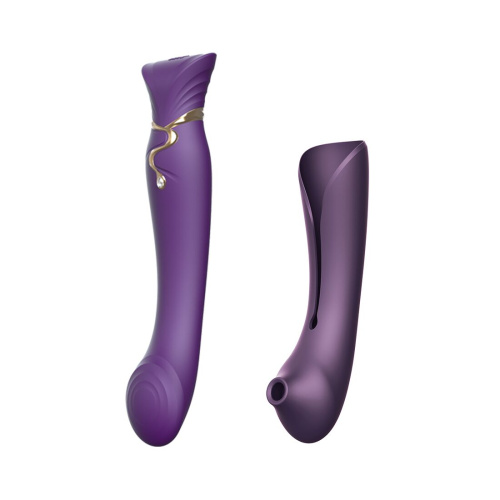 Смарт вібратор Zalo Queen Set Twilight 3в1 - купити в Україні | Секс шоп SEX-SHOP.ua