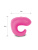 Gvibe Gkit - великолепный набор анальная пробка + вибратор на палец (розовый) - sex-shop.ua
