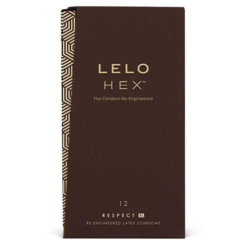 LELO HEX Condoms Respect XL, 12 шт - купити в Україні | Секс шоп SEX-SHOP.ua