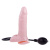 LyBaile Inflateable Dildo Flesh - Расширяющийся фаллос, 19.3х4.3 см - sex-shop.ua