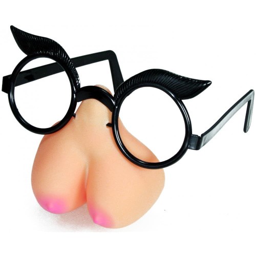 Hao Toys Plastic Sexy Female Nose with Eye-glass - Эротические очки - sex-shop.ua