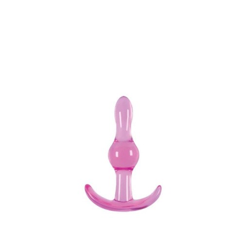 Ns Novelties Jelly Rancher Wave анальная пробка, 9.5х2.8 см (розовый) - sex-shop.ua