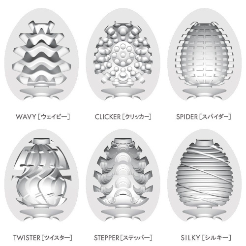 Tenga Egg Variety Pack набор (6 яиц)