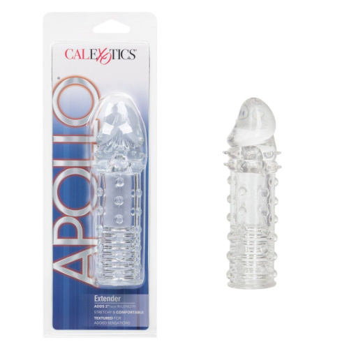 Насадка на пеніс CalExotics Apollo Extender, 16.3 см - купити в Україні | Секс шоп SEX-SHOP.ua