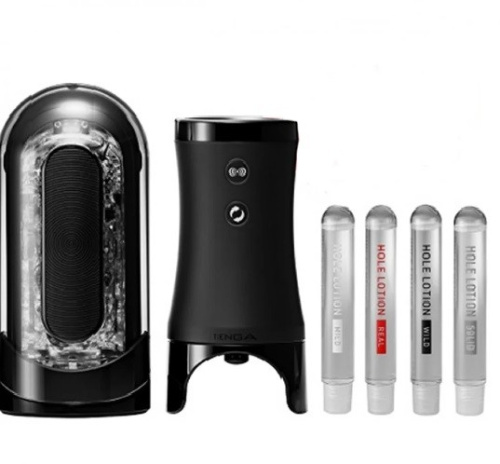 Tenga Flip Zero EVR Electronic Vibrotation - Мастурбатор, 16х5 см (чёрный)