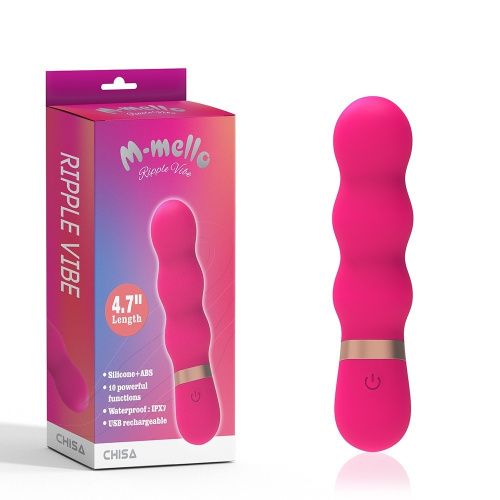 Вибратор M-Mello Ripple Vibe, 11,9 см - sex-shop.ua