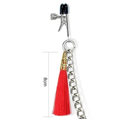 Nipple Clit Tassel Clamp - Зажимы для сосков и клитора