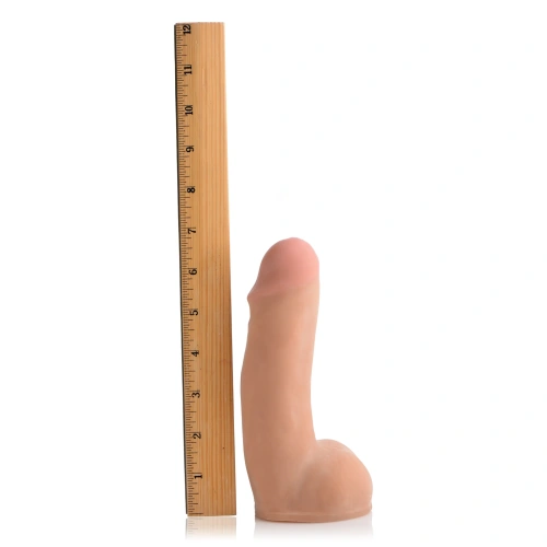 Loadz 7" Dual Density Squirt Dildo - фаллоимитатор с эякуляцией, 18.5х5 см (телесный) - sex-shop.ua