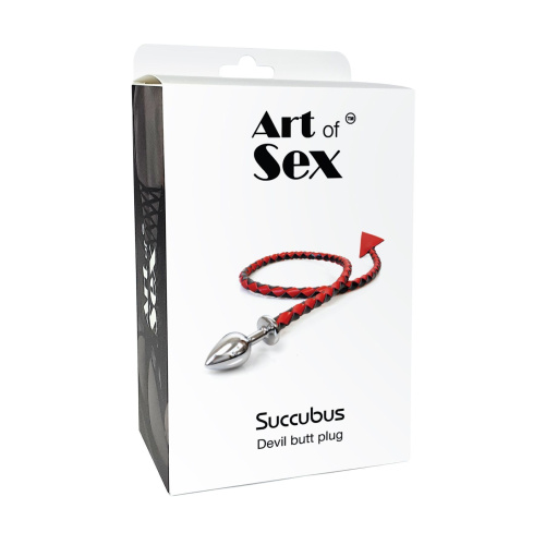 Металева анальна пробка Art Of Sex Succubus – розмір S - купити в Україні | Секс шоп SEX-SHOP.ua