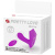 LyBaile Pretty Love Willie RC G-Spot Vibrator Purple - Вагинально-клиторальный вибратор в пультом ДУ,  9.7х3 см (фиолетовый)