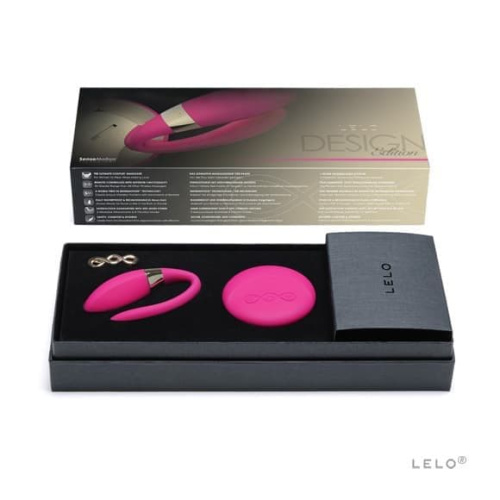 Lelo Tiani 2 Design Edition - вібратор для пар, 9х3 см (рожевий)