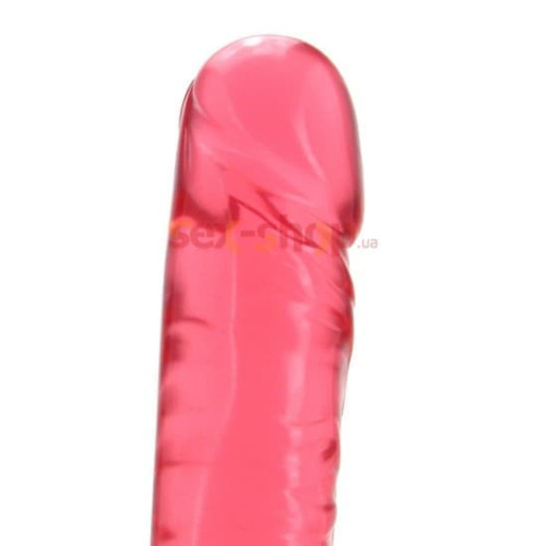Фаллоимитатор Crystal Jellies 8 Classic, 20х4 см (розовый)