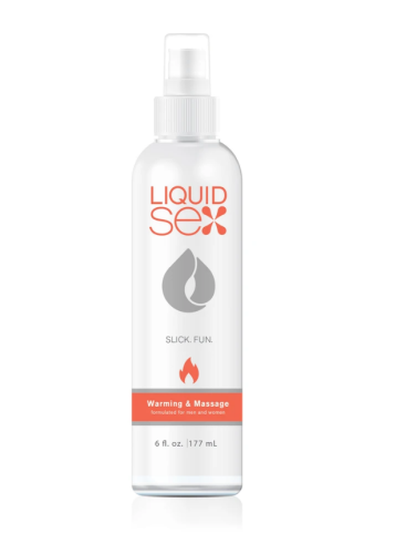 Topco Sales Liquid Sex Warming & Massage, 6 fl. oz. - согревающий лубрикант на водной основе 2 в 1, 177 мл - sex-shop.ua
