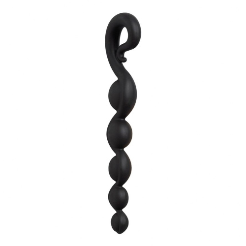 Fun Factory Bendybeads - анальне намисто, 18.5х3.5 см (чорний)