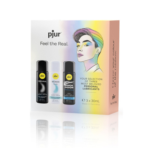 Набор лубрикантов Pjur Pride Box, 3 шт