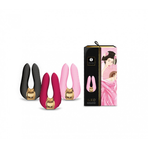 Shunga - Aiko Intimate Massager - Вібромасажер, 10.8х6.5 см (малиновий) - купити в Україні | Секс шоп SEX-SHOP.ua