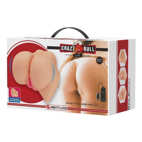 Мастурбатор с вибрацией Crazy Bull Emilia
