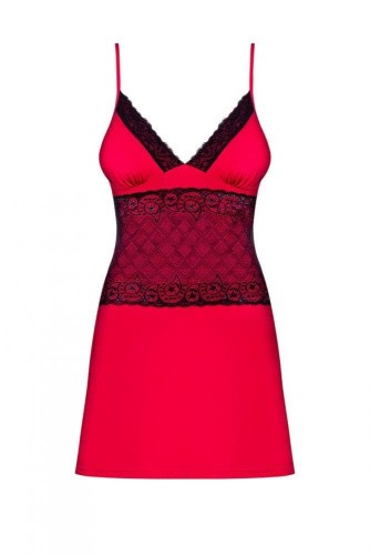 Obsessive Lamia chemise UA52422  - Эротический комплект, S/M, (красный)