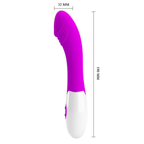Pretty Love Elemental Vibrator Purple - Вибратор для точки G, 19 см (фиолетовый) - sex-shop.ua