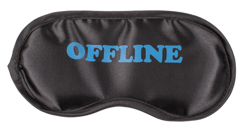 Offline - Маска на очі, (чорний) - купити в Україні | Секс шоп SEX-SHOP.ua
