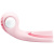 LyBaile Pretty Love Elsa Mouth Stimulator Light Pink - Вибратор для оральных ласк, 7.5х5.3 см (розовый)