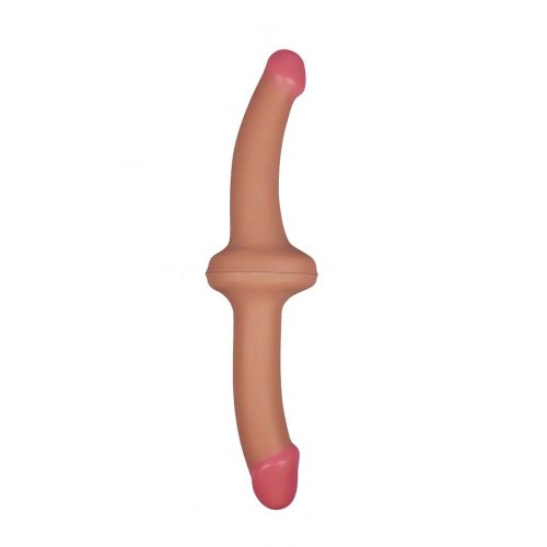 LoveToy Holy Dong Double-Ended Dildo Flesh 12.5
