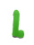 Чистий Кайф Green size M - Крафтове мило-член із присоскою, 14х3,2 см (зелений)