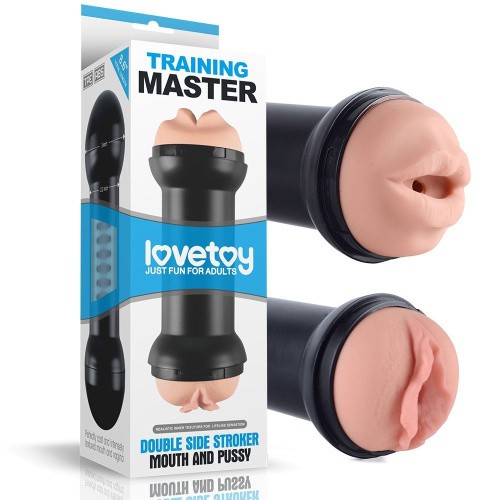 LoveToy Traning Master Flesh - Мастурбатор, 22 см (тілесний)