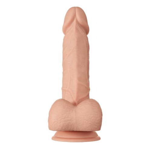 Beautiful Encounter Bahamut Dildo Flesh - Релистичный фаллоимитатор на присоске, 15,5 см (телесный)