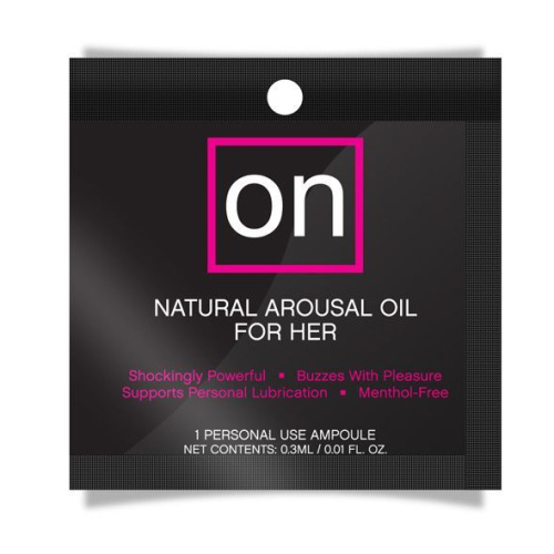 Sensuva - ON Arousal Oil for Her Original - Пробник возбуждающего масла для клитора, 0,3 мл - sex-shop.ua