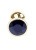 Boss Jewellery Gold PLUG Black - Анальна пробка із кристалом, 7х2.7 см (чорний)