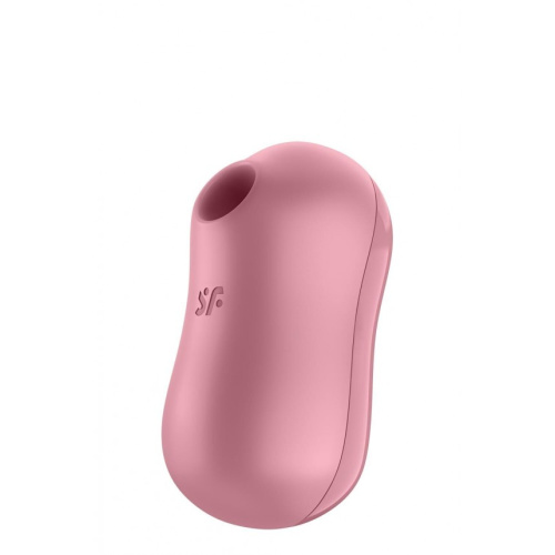 Satisfyer Cotton Candy Light Red - Милий вакуумний стимулятор, 8.6х4.2 см (рожевий) - купити в Україні | Секс шоп SEX-SHOP.ua