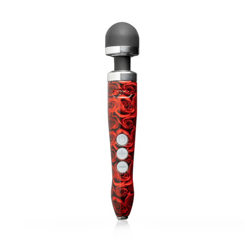 Вибратор микрофон DOXY Die Cast 3R Rose Pattern - sex-shop.ua