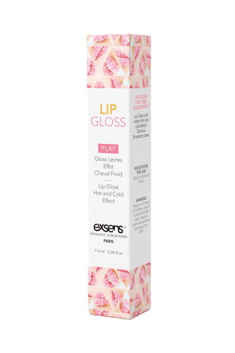 EXSENS Lip Gloss - Стимулюючий блиск для губ з ефектом поколювання, 7.4 мл