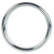 CalExotics Alloy Metallic Ring - Large металлическое эрекционное кольцо, 4 см