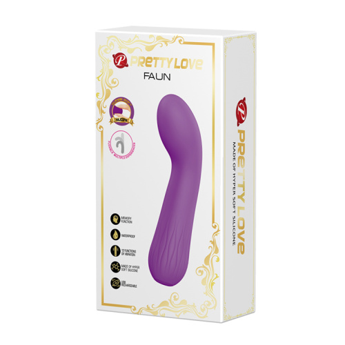 Pretty Love Faun Vibrator Purple - Вібратор для точки G, 15 см (фіолетовий) - купити в Україні | Секс шоп SEX-SHOP.ua