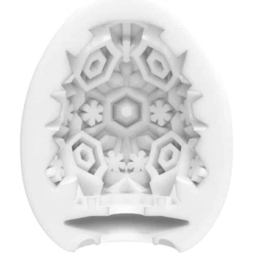 Tenga Egg Snow Crystal - Мастурбатор-яйцо с охлаждающим эффектом, 7х5.3 см - sex-shop.ua