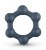Boners Hexagon Cock Ring - Эрекционное кольцо, 3,8 см (серый) - sex-shop.ua