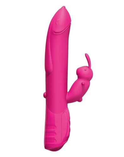 Love To Love Sexy Bunny 2 - Вибратор-кролик с вращениями головки, 16.5х4.2 см