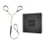 Bijoux Indiscrets Indiscrets MAZE - T-Restraints наручники с поводком из экокожи в подарочной упаковке