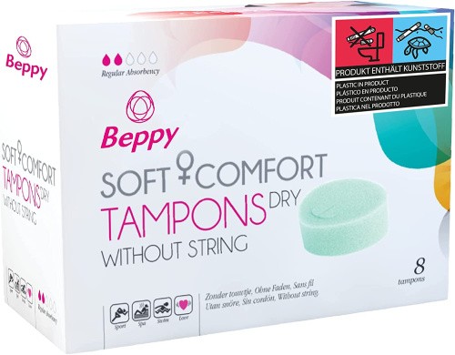 Beppy Comfort DRY - Безнитевые тампоны - sex-shop.ua