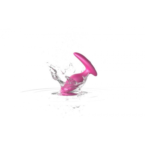 We-Vibe Ditto+ Cosmic Pink + Лубрикант 50 мл - Анальний смарт-вібратор, 8,8 см (рожевий)